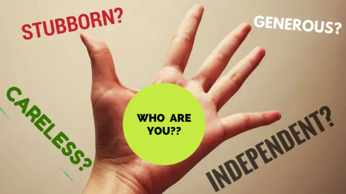 Space or gaps between the finger and your personality Space or gaps between the finger and your personality