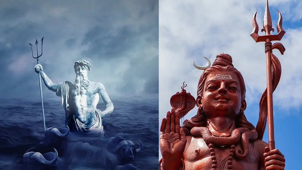 Shiva and Trishul