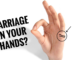 Marriage line in palmistry
