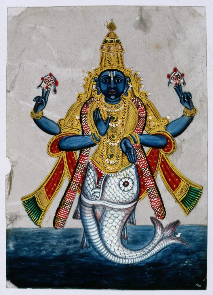 Matsya fish Hinduism symbol