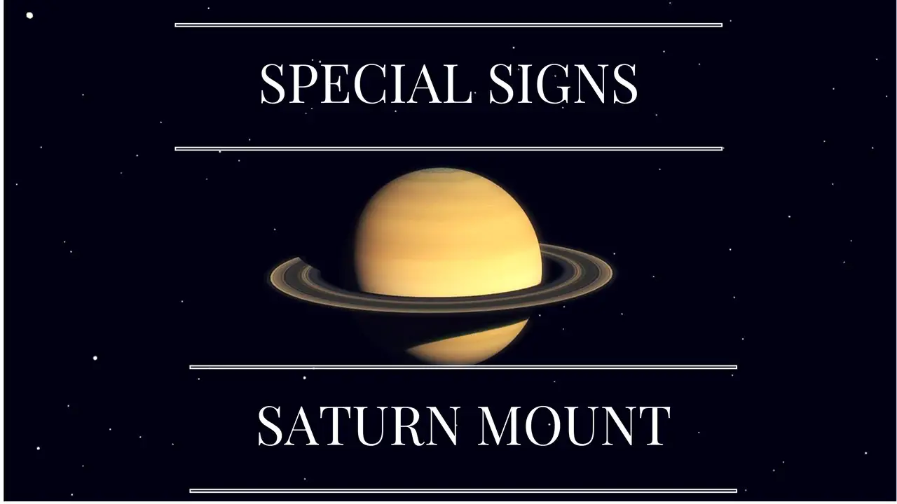 Special Signs on the mount of Saturn-Palmistry Special Signs on the mount of Saturn-Palmistry