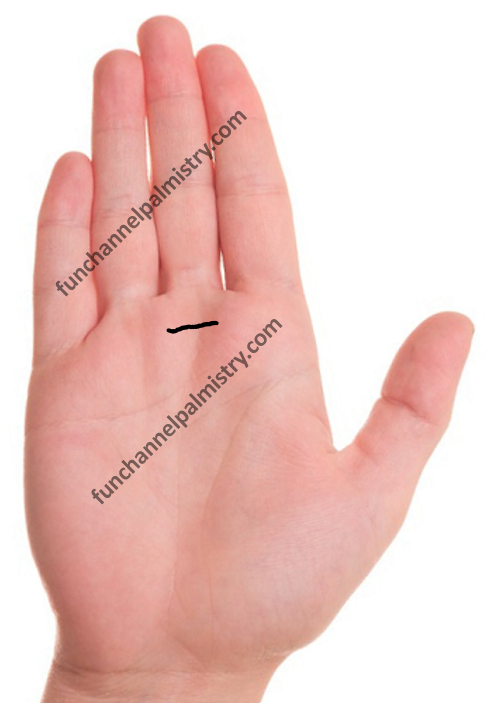 deep horizontal line on the Saturn mount