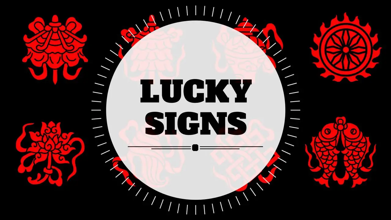 Lucky signs/auspicious signs in hand-palmistry