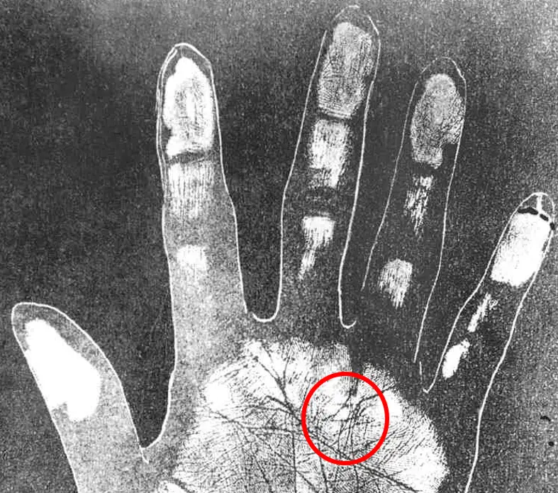 Swami Vivekananda hand