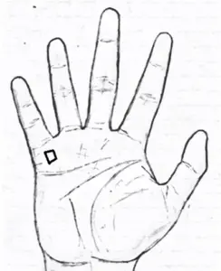Square on the mount of mercury