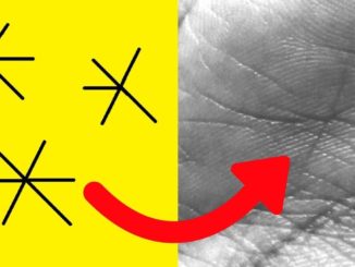 star sign on palm