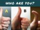 thumb and your personality