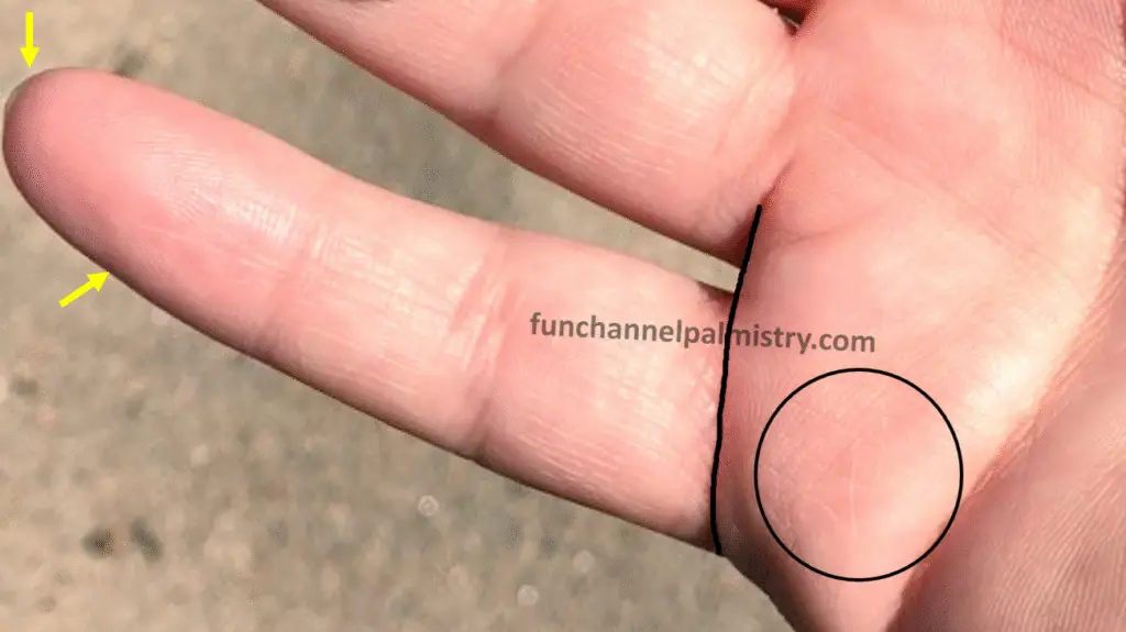 double triangles in palmistry