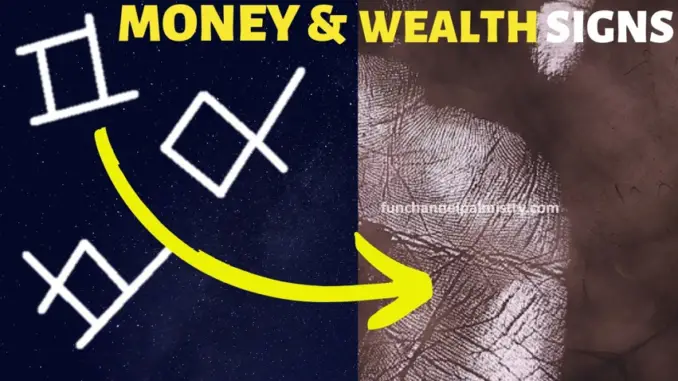 Money and square sign in palmistry Money and square sign in palmistry