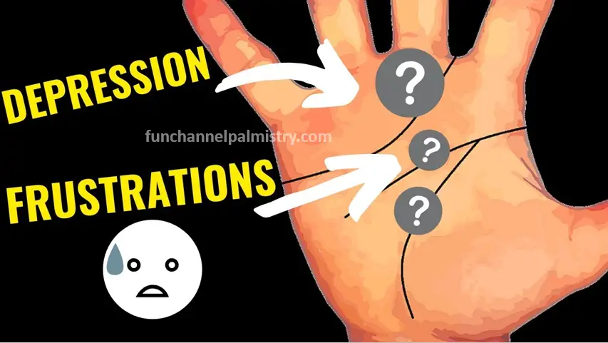 depression signs in palmistry