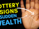 Lottery signs in palmistry
