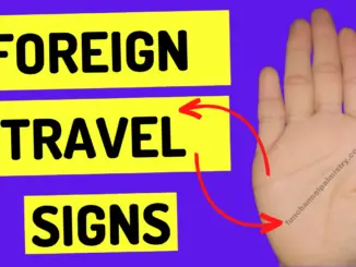 travel lines in palmistry